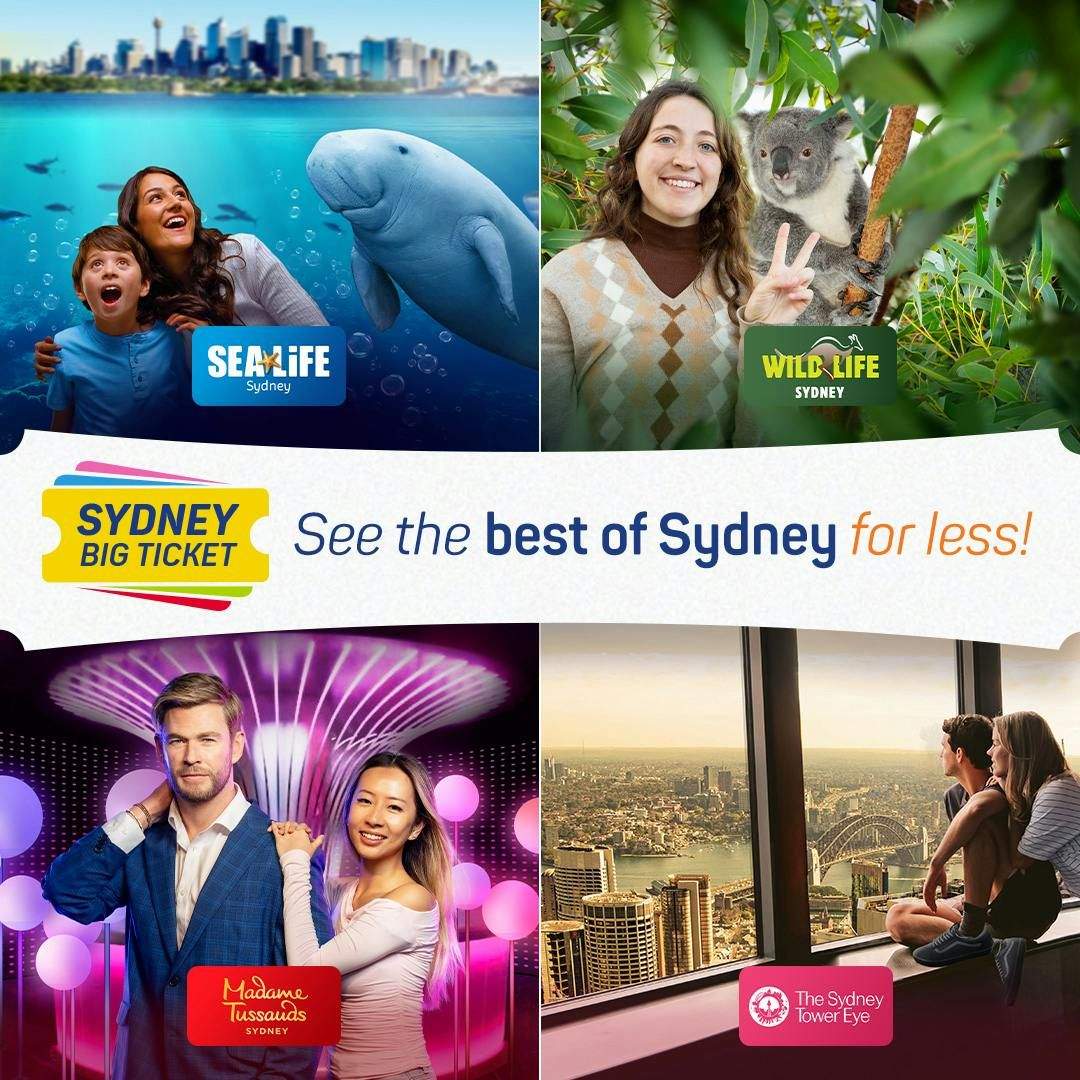 Sydney: Multi-Attraction Pass with 2,3 or 4 Attractions Photo of product